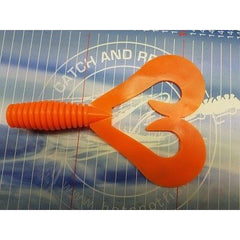 Tukker Baits Smiling Pike Tail Bait Twin Tail Queues de rechange