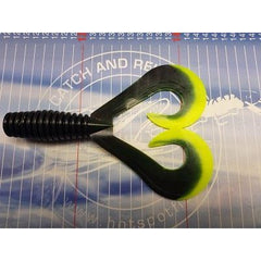 Tukker Baits Smiling Pike Tail Bait Twin Tail Queues de rechange