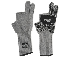 Fish Monkey Bauers Grandma Two Finger Wool Gloves