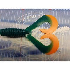 Tukker Baits Smiling Pike Tail Bait Twin Tail Queues de rechange