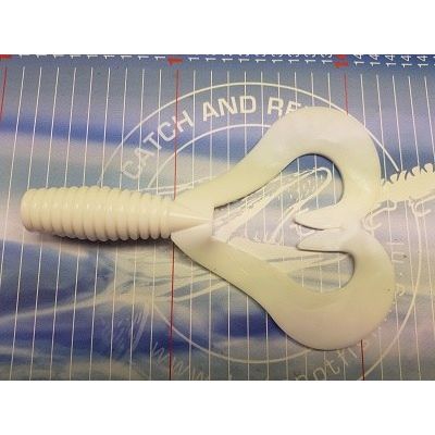 Tukker Baits Smiling Pike Tail Bait Twin Tail Queues de rechange