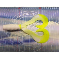 Tukker Baits Smiling Pike Tail Bait Twin Tail Queues de rechange