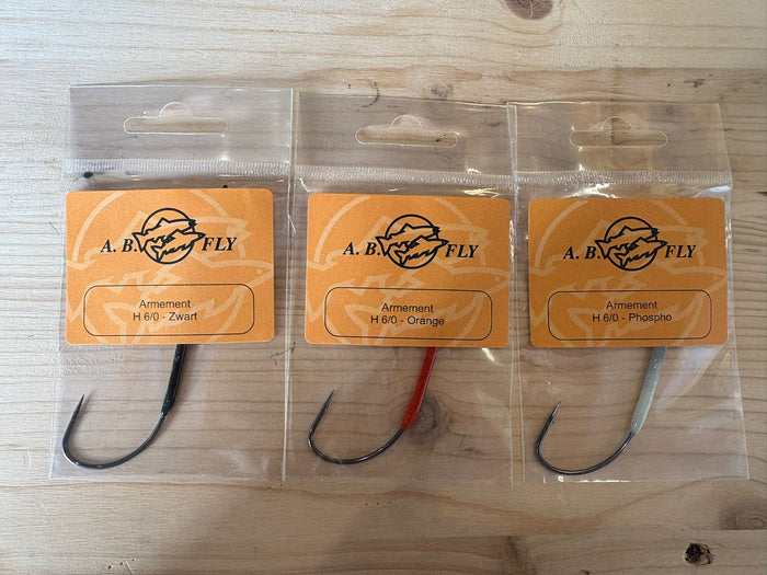 Hameçon streamer 6/0 pour mouches à streamer A.B.