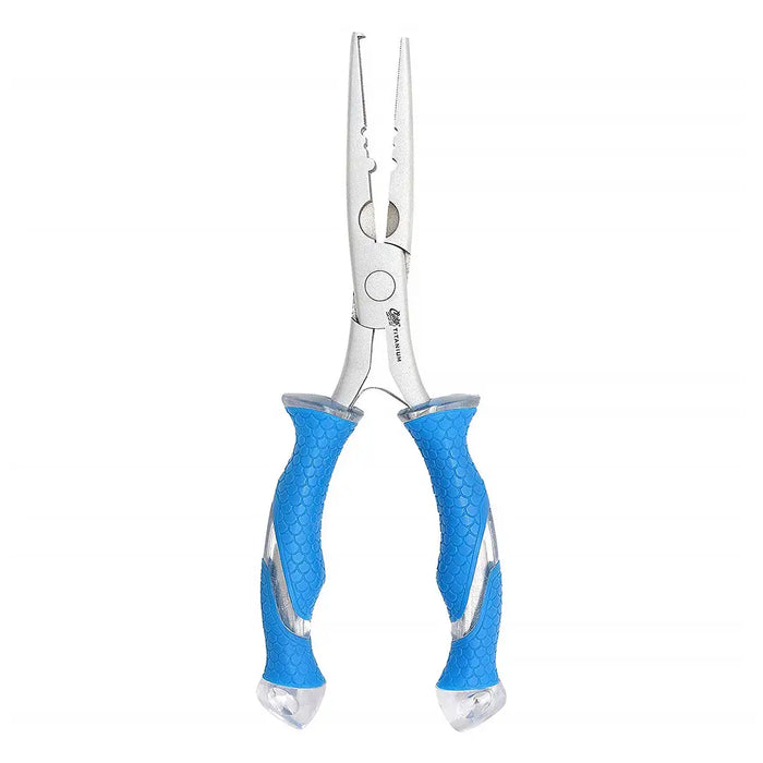 Pince à dégorgeoir / Pince à anneaux brisés Cuda Tools en acier inoxydable avec liaison titane