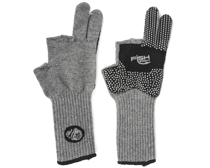 Gants de laine à deux doigts Fish Monkey Bauers Grandma