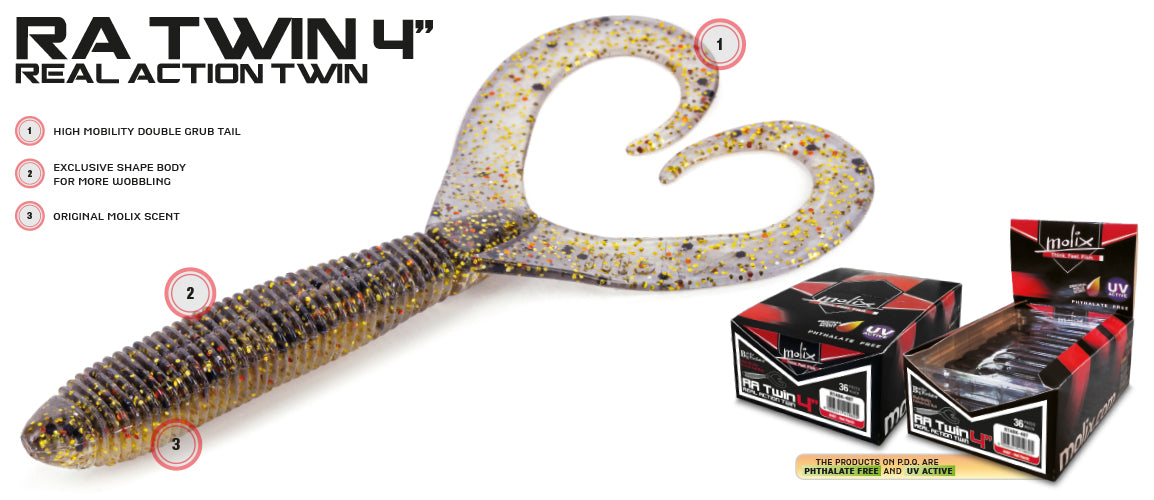 Molix RA Twin 4"
