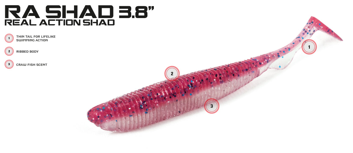 Molix RA Shad 4.5"