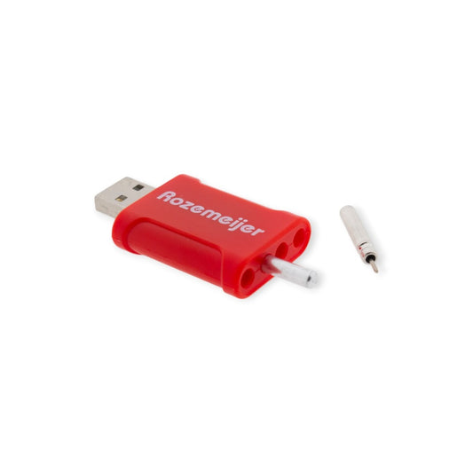 Chargeur de batterie au lithium USB Rozemeijer avec 2 piles LIR425