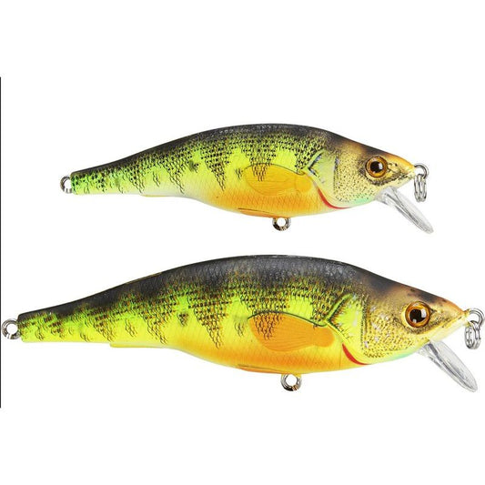 Leurre suspending Jerkbait perche jaune Live Target