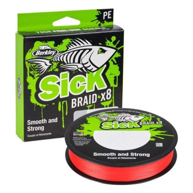 Berkley SICK Braid Rouge